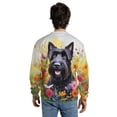 thumbnail image 5 of Welcome Spring Summer Scottish Terrier Portrait Flower Blue Sky All Over Print 3D Sweatshirt Unisex Merch Scottie Dog Lover Gifts - 12001, 5 of 6