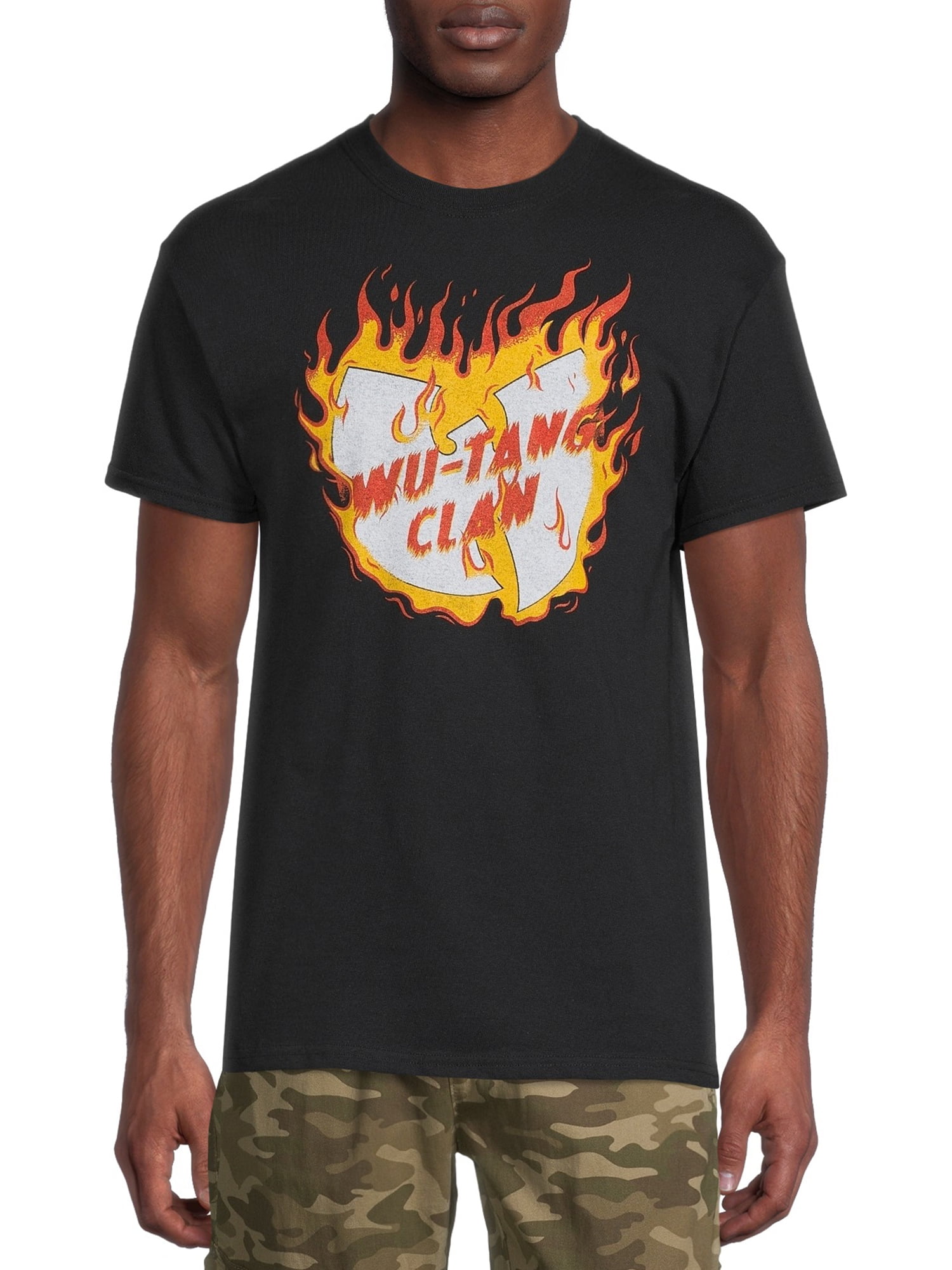 Wu Tang Flames Men's T-Shirt - Walmart.com