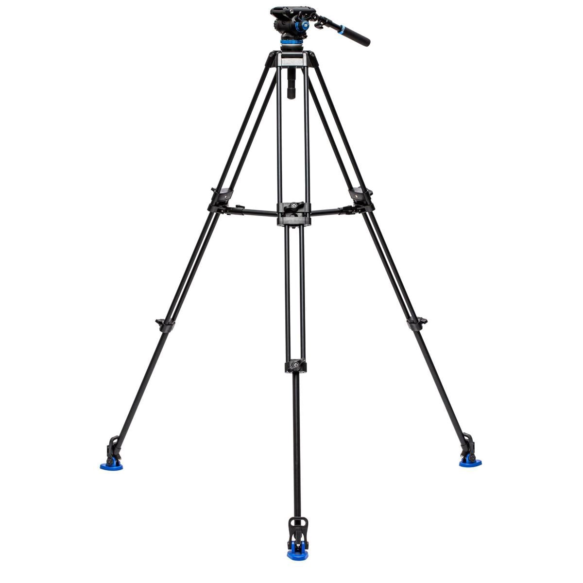 Benro A573T 3-Section Dual-Tube Aluminum Video Tripod with S6PRO Video Head