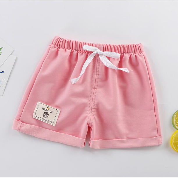 Pantalones cortos para bebés recién nacidos, pantalones cortos informales sólidos para bebés, pantalones cortos de PP, pantalones cortos para niños, ropa fina de verano para bebés de 12M a 5T Tan Jianjun unisex