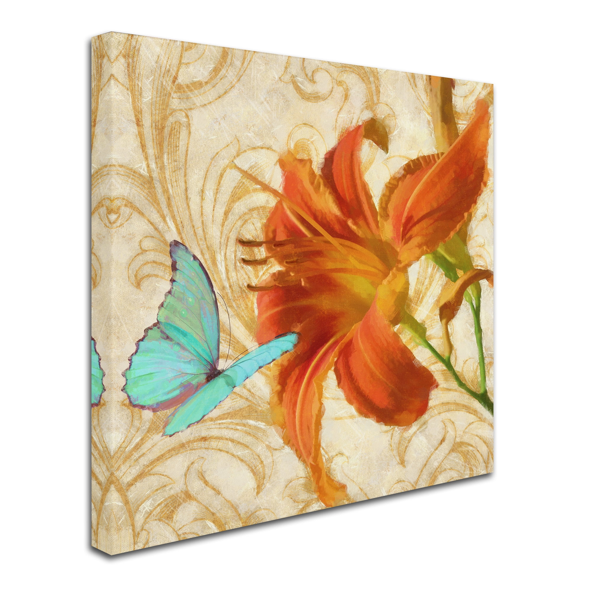 Trademark Fine Art 'Satsuma Day Lily I' Canvas Art by Tina Lavoie