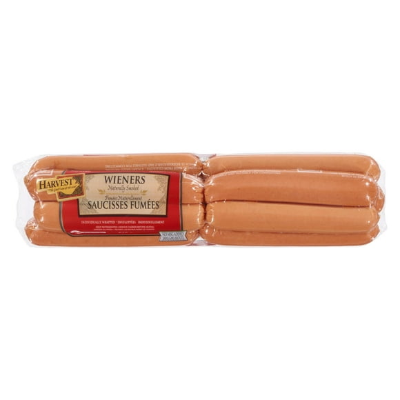 Harvest Meats Wieners Gluten Free Naturally Smoked, 675 g