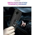 thumbnail image 3 of Grade Drop Impact for Samsung Galaxy A42 5G Case with Screen Protector 360 Metal Rotating Ring Kickstand Holder  Heavy Duty Shockproof Case for Galaxy A42 5G Phone Case (Black), 3 of 16