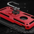 thumbnail image 2 of Dteck Case Full Protect Magnetic Hybrid Ring Back Holder Kickstand Case Cover For iPhone Xs Max (6.5 inches), Red with screen protector, 2 of 7