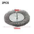 thumbnail image 2 of 2pcs Electric joint brush replacement brush wire brush set for EFB 400 blister, 2 of 12