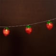 thumbnail image 1 of Vaidha Red Strawberry Fruit Light String Children's room Decoration Lamp 10LED, 1 of 3