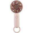 thumbnail image 1 of Hand Held Fans, Usb Fan Mini Handheld Fan 500mah Portable Rechargeable Cooling Fan With Carabiner Base (pink) (1pc), 1 of 5