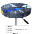 thumbnail image 4 of Saiise Pikmin Print Round Bar Stool Covers,Washable Elastic Stool Cushion Slipcover for Dia.12-14" Chair, 4 of 7