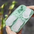 thumbnail image 3 of Food Grade Silicone 4 Cavity Dog Shape Ice Mold Mould Accessories for Home Parties and Creative Drink, 3 of 19