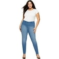 thumbnail image 4 of Sofia Jeans Women's Plus Size Rosa Curvy High-Waist Pull-On Ankle Jeggings, 4 of 6
