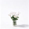 thumbnail image 2 of Handmade Glass Artificial Flower Bouquet, Exquisite Handmade Glass Artificial Flower Bouquet, Mini Floral Arrangement Ornament, Fresh Desktop Decor for Home Bedroom Wedding Festival Gift Display, 2 of 7