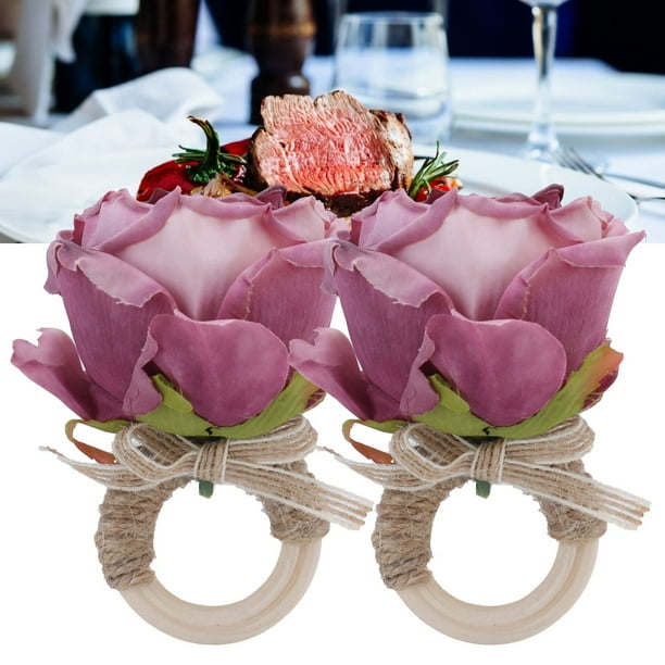 Flower napkin holder sale