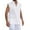 White, variant on IROINNID V-Neck Tank Tops For Men Short Sleeve Tank Top Summer Slim Short-sleeved Shirt Pullover Solid Color Tops