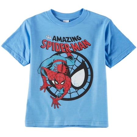 Marvel Spider-Man Little Boys Amazing Spider-Man T-Shirt