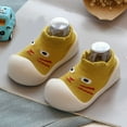 thumbnail image 3 of Baby Boys Girls Cute Cartoon Knit Sock Boots Kids Lightweight Non Slip Walking Booties Warm Indoor Slippers, 3 of 4