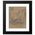 thumbnail image 2 of Joseph Pennell 15x18 Black Modern Framed Museum Art Print Titled - New York, the Old and the New (C. 1910s), 2 of 5