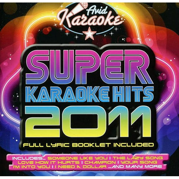 Various Artists - Karaoke: Super Karaoke Hits 2011 / Various - Music & Performance - CD