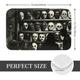 thumbnail image 2 of Halloween Non Slip Door Mat, Halloween Mask Wall (2) Halloween Decor Absorbent Bath Tub Mats, Bathroom Rugs Welcome Mat, Bath Mat for Halloween Decor Home, Kitchen 16x24in, 2 of 6