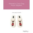 thumbnail image 2 of MeMoi Women's Cozy Dog Plush Slippers - Womens - Female, 2 of 7