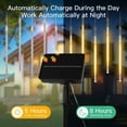 thumbnail image 2 of 180 LED Solar Lights Meteor Shower Rain Tree String Light Garden Party Outdoor, 2 of 7