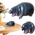 thumbnail image 4 of Estatua Hipopótamo Bebé Pigmy Moo Deng Adornos La Habitación Del, 4 of 9