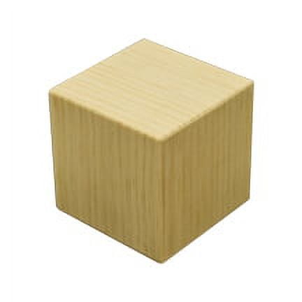 1 Pc 3-1/2" Pine Memory Block / Cube These pine blocks are hollow, light weight & great for preserving those special memories.
