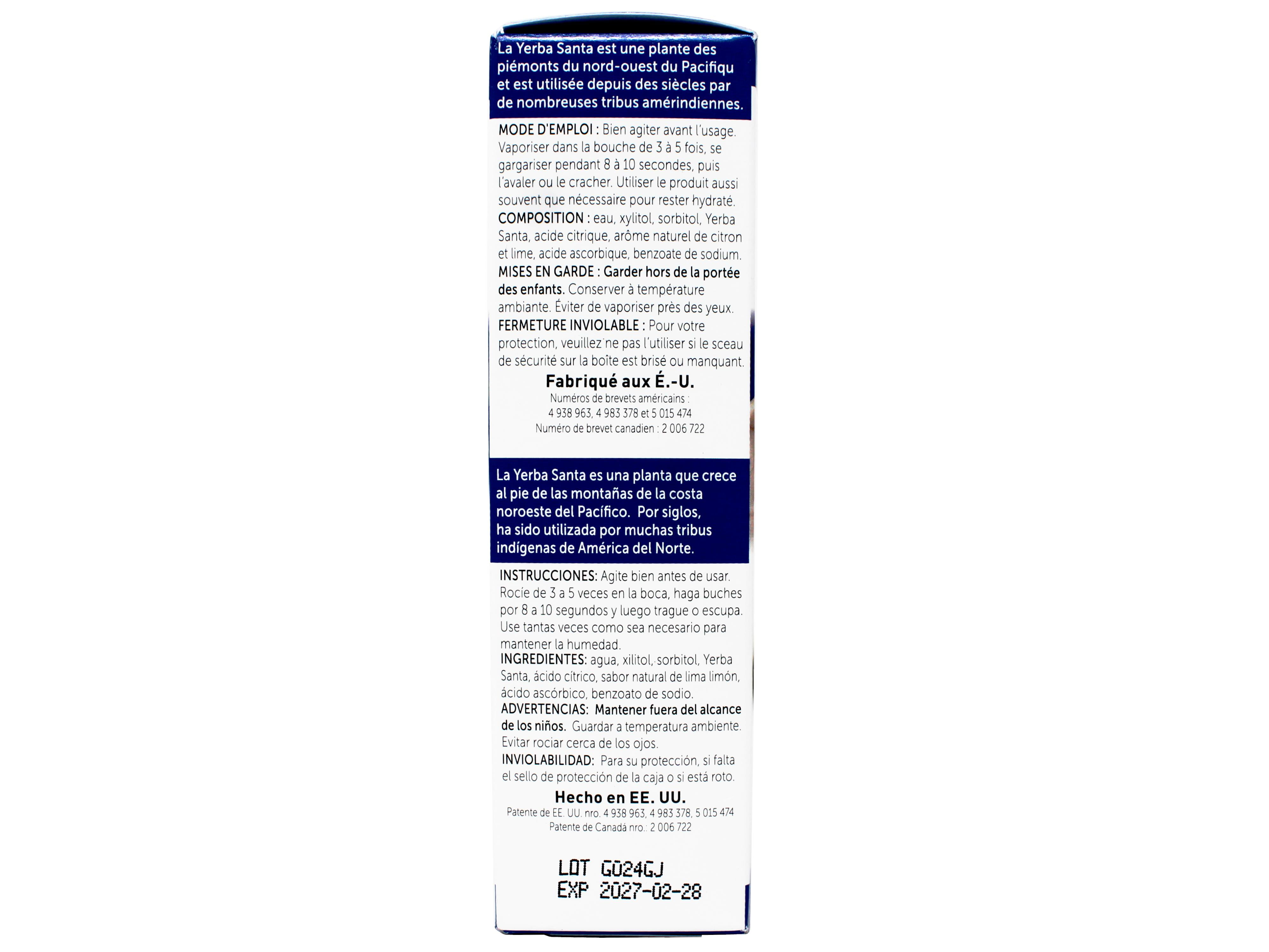 Mouth Kote Dry Mouth Spray, Sugar Free, Long-Lasting Relief, Lemon-Lime, 2 FL OZ - 3 Pack