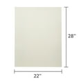 thumbnail image 7 of Pen+Gear White Heavyweight Grid Poster Board, 22" x 28", 5-Pack for Projects, Signs & Crafts, 7 of 7