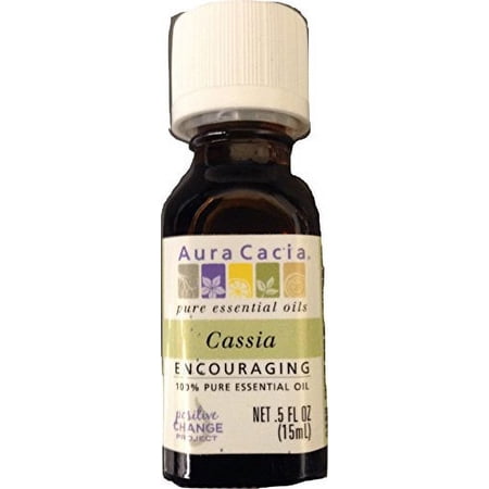 Aura Cacia Pure Essential Oil Cassia Bark - 0.5 fl oz