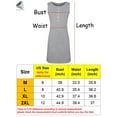 thumbnail image 2 of PULLIMORE Womens Sleeveless T Shirt Dress Casual Crew Neck Button Down Straight Summer Tunic Dresses (M, Black), 2 of 7