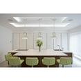 thumbnail image 2 of Westinghouse Lighting  Boswell One-Light LED Indoor Mini Pendant 9-Watt - Black-Bronze Seeded Glass, 2 of 5