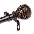 thumbnail image 3 of InStyleDesign  Leah 1 inch Diameter Adjustable Curtain Rod, 3 of 4
