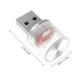 thumbnail image 4 of Mini USB Car Interior Lighting 1 Set Automotive Atmosphere Light Small Night Lamp, 4 of 6