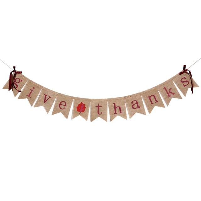 FRCOLOR bunting banner Durable Burlap Banner for Decoration with Ribbon Bow Design and Multi Colors 2.5M,7.09"X4.92"X0.04"