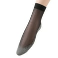 thumbnail image 4 of Uooqdmx Sheer Socks, Ankle Socks for Women, Cotton Socks for Women, No Slip Socks Women Summer Socks for Women, Thin Socks (5pc), Black One Size, 4 of 4