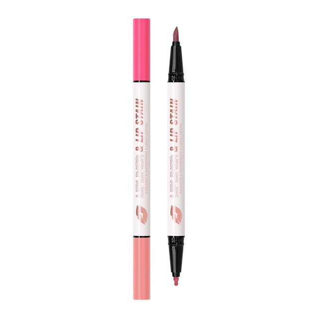 Makeup April Deals|Double Ended Lip Liner Versatile Lip Liner & Nourishing Formula Long Lip Liners Waterproof Non-Fading Lip Liner Lasting Finish Effortless Application for Bigger and Fuller Lips