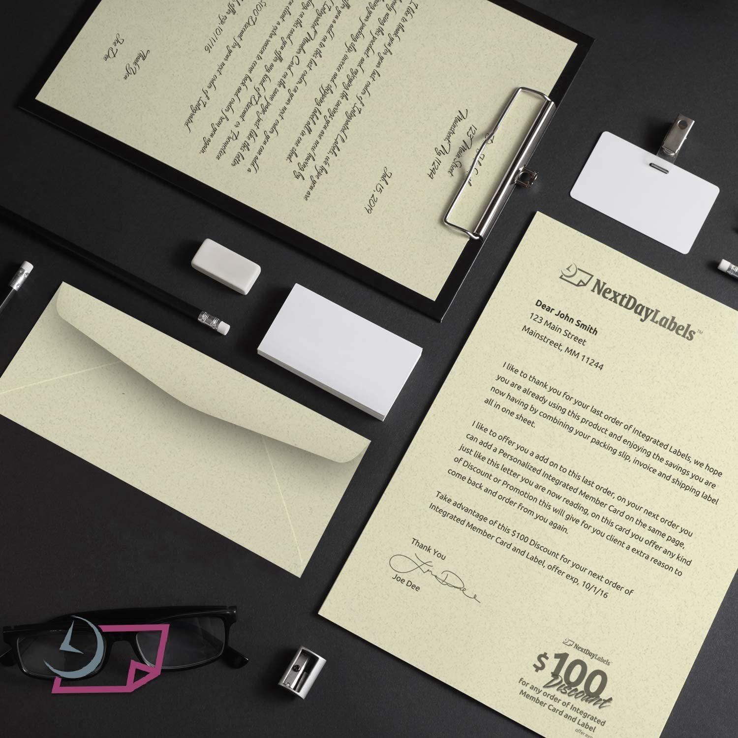 NextFiber 8-1/2" x 11" Letter Heads & #10 Reg. Envelopes Create invitations, Certificates, Events, Parties, Birthday, Showers, Proposals, Presentations, Resumes and much more Natural