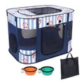thumbnail image 1 of Corral para perros Cowhill plegable para interior y exterior, impermeable, 1 of 7