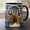 Black, variant on LANG ECOMMERCE Custom Name Mug Cozy Bookstore Ceramic Coffee Cup for Book Lovers