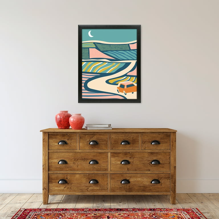 Mainstays 20x30 Black Museum Poster Frame with Back-Loading Tabs