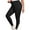 A1-Black, variant on SHOWMALL Women Plus Leggings High Waisted Activewear Pants Black 3X Tummy Control Soft Yoga Pants for Workout