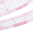 thumbnail image 4 of YAHHU Large Multi Function Garment Making Metric Curve Sewing Ruler, Plastic Pattern Making Ruler for Professional Tailor Craft, Pattern Design, Layout Drawing and Measuring Tools (18.1x7.5 in), 4 of 9