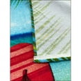 thumbnail image 2 of Kaufman - 2 Pack 30x60 Printed Beach/Pool Towel - Sandals/Flip Flops, 2 of 2