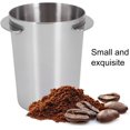 thumbnail image 4 of Taza dosificadora de café de 51 mm, taza dosificadora de acero inoxidable, taza dosificadora con mango para máquina de café, herramientas para máquinas de café, se adapta a portafiltros de 51 mm, 4 of 5