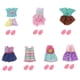 thumbnail image 4 of Ropa y accesorios para muñecas 7 piezas Falda Vestido Conjuntos Zapatos, 4 of 9