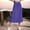 Purple, variant on Womens Summer Maxi A-Line Long Skirts Stretchy High Waisted High Waisted Gray Ruched Layered Skirts for Women 2XL