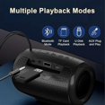 thumbnail image 4 of Portable Bluetooth Speaker,Wireless Portable Waterproof Speaker 2000mAh,HIFI Stereo with 10-Hour Playtime Waterproof Bluetooth 5.3 TF Car, 4 of 4