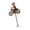 D, variant on Iron Jesters Shape Weather Vane Clown Wind Spinner With Rustproof Coating Ideal For Flower Bed Garden Decoration