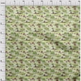 thumbnail image 4 of oneOone Cotton Silk Light Green Fabric Cowboy Fabric For Sewing Printed Craft Fabric By The Yard 42 Inch Wide, 4 of 5
