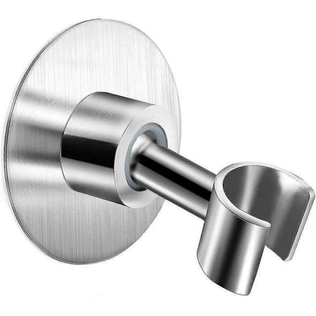 Stainless Steel Shower Head Holder, 360 Adjustable Adhesive Handheld